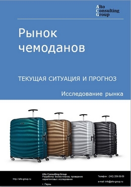 Рынок чемоданов в России. Текущая ситуация и прогноз 2024-2028 гг.