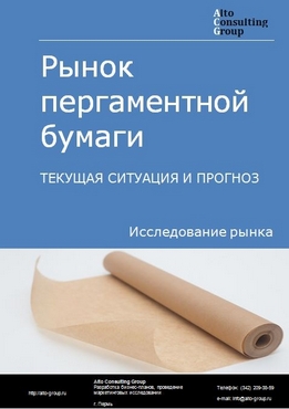 Рынок пергаментной бумаги в России. Текущая ситуация и прогноз 2020-2024 гг.