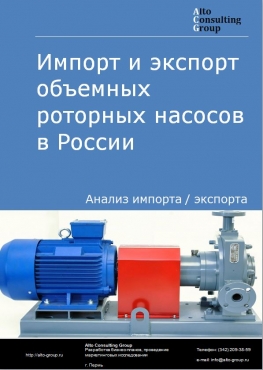 Импорт и экспорт объемных роторных насосов в России в 2020-2024 гг.