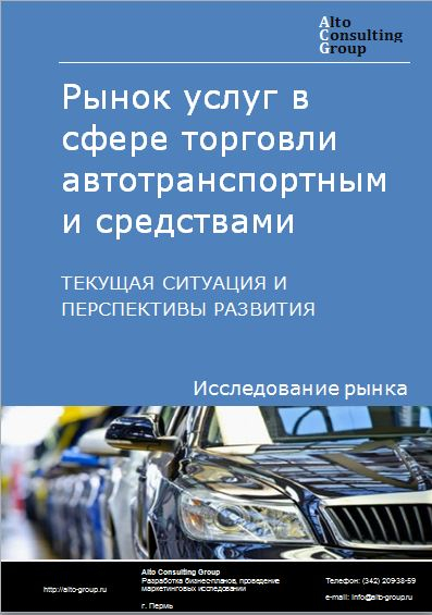 Рынок услуг в сфере торговли автотранспортными средствами в России. Текущая ситуация и перспективы развития