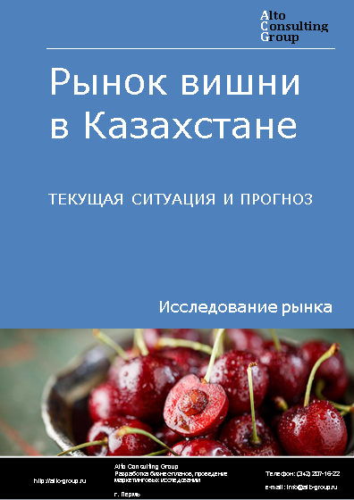 Рынок вишни в Казахстане. Текущая ситуация и прогноз 2024-2028 гг.