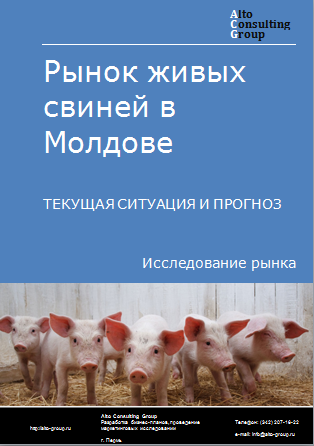 Рынок живых свиней в Молдове. Текущая ситуация и прогноз 2024-2028 гг.