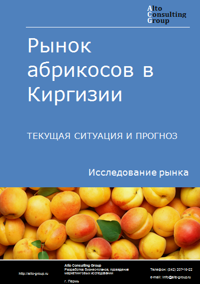 Рынок абрикосов в Киргизии. Текущая ситуация и прогноз 2024-2028 гг.