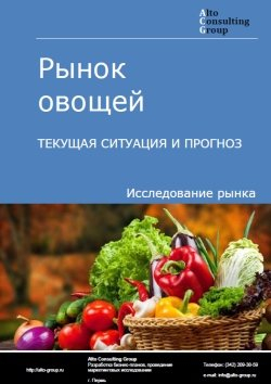 Рынок овощей (томаты, помидоры, огурцы, капуста, свекла, морковь и другие) в России. Текущая ситуация и прогноз 2024-2028 гг.