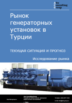 Обложка Анализ рынка генераторных установок в Турции. Текущая ситуация и прогноз 2024-2028 гг.