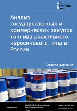 Анализ государственных и коммерческих закупок топлива реактивного керосинового типа в России в 2024 г.