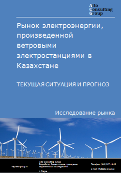 Анализ рынка электроэнергии, произведенной ветровыми  электростанциями в Казахстане. Текущая ситуация и прогноз 2024-2028 гг.