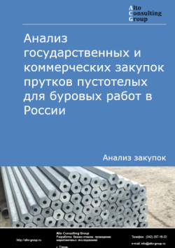 Анализ государственных и коммерческих закупок прутков пустотелых для буровых работ в России в 2024 г.