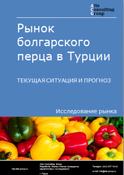 Анализ рынка болгарского перца в Турции. Текущая ситуация и прогноз 2024-2028 гг.
