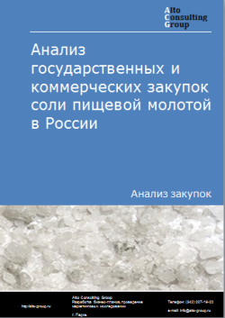 Анализ государственных и коммерческих закупок соли пищевой молотой в России в 2023 г.
