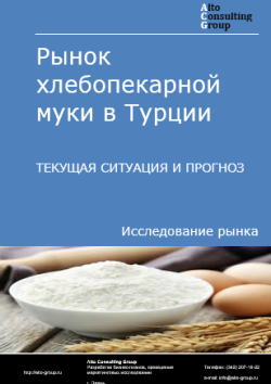 Обложка отчета: Анализ рынка хлебопекарной муки в Турции. Текущая ситуация и прогноз 2025-2029 гг.