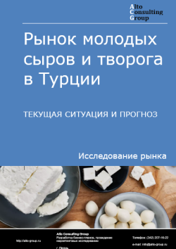 Обложка отчета: Анализ рынка молодых сыров и творога в Турции. Текущая ситуация и прогноз 2025-2029 гг.