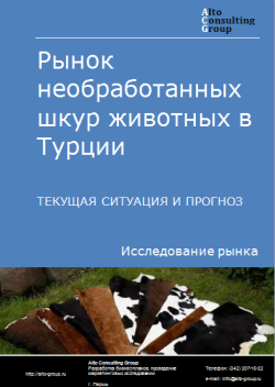 Обложка Анализ рынка необработанных шкур животных в Турции. Текущая ситуация и прогноз 2024-2028 гг.