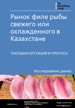 Рынок филе рыбы свежего или охлажденного в Казахстане. Текущая ситуация и прогноз 2024-2028 гг.