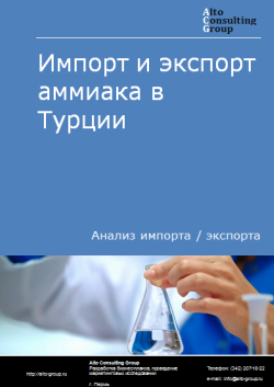 Анализ импорта и экспорта аммиака в Турции в 2020-2024 гг.