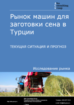 Рынок машин для заготовки сена в Турции. Текущая ситуация и прогноз 2025-2029 гг.