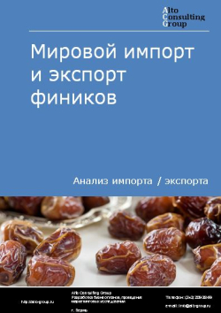 Мировой импорт и экспорт фиников в 2018-2022 гг.