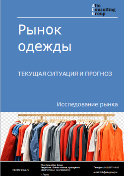 Анализ рынка одежды в России. Текущая ситуация и прогноз 2024-2028 гг.