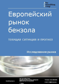 Обложка Анализ европейского рынка бензола. Текущая ситуация и прогноз 2024-2028 гг.