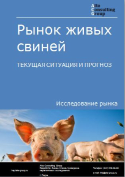 Рынок живых свиней в России. Текущая ситуация и прогноз 2024-2028 гг.