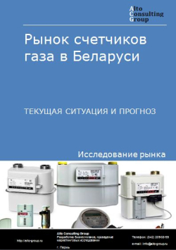 Рынок счетчиков газа в Беларуси. Текущая ситуация и прогноз 2024-2028 гг.