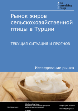 Обложка отчета: Анализ рынка жиров сельскохозяйственной птицы в Турции. Текущая ситуация и прогноз 2025-2029 гг.