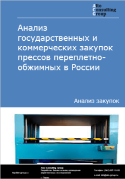 Анализ государственных и коммерческих закупок прессов переплетно-обжимных в России в 2024 г.