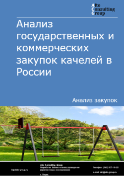 Анализ государственных и коммерческих закупок качелей в России в 2024 г.