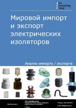 Мировой импорт и экспорт электрических изоляторов в 2019-2023 гг.