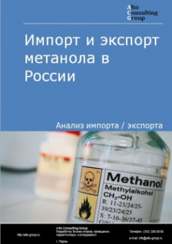 Импорт и экспорт метанола в России в 2020-2024 гг.