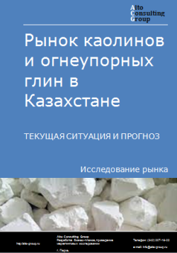 Рынок каолинов и огнеупорных глин в Казахстане. Текущая ситуация и прогноз 2023-2027 гг.