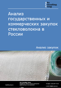 Обложка исследования: Анализ закупок стекловолокна в России в 2024 г.