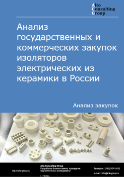 Анализ государственных и коммерческих закупок изоляторов электрических из керамики в России в 2024 г.