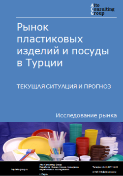 Обложка Анализ рынка пластиковых изделий и посуды в Турции. Текущая ситуация и прогноз 2024-2028 гг.