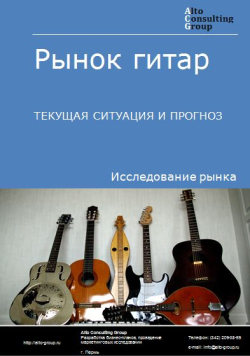 Рынок гитар в России. Текущая ситуация и прогноз 2021-2025 гг.