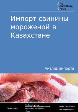 Анализ импорта свинины мороженой в Казахстан в 2020-2024 гг.