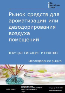 Рынок средств для ароматизации или дезодорирования воздуха помещений в России. Текущая ситуация и прогноз 2024-2028 гг.