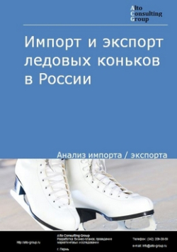 Импорт и экспорт ледовых коньков в России в 2020-2024 гг.