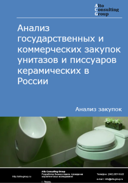 Анализ государственных и коммерческих закупок унитазов и писсуаров керамических в России в 2024 г.