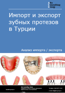 Импорт и экспорт зубных протезов в Турции в 2020-2024 гг.