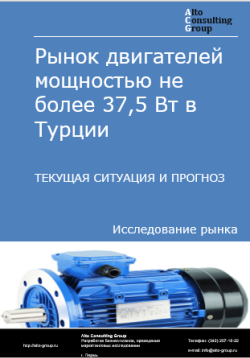 Обложка Анализ рынка двигателей мощностью не более 37,5 вт в Турции. Текущая ситуация и прогноз 2024-2028 гг.