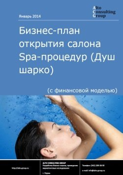 Компания Alto Consulting Group разработала бизнес-план открытия салона Spa-процедур (Душ шарко) для г. Оренбург