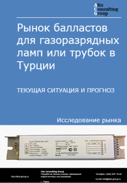 Анализ рынка балластов для газоразрядных ламп или трубок в Турции. Текущая ситуация и прогноз 2024-2028 гг.