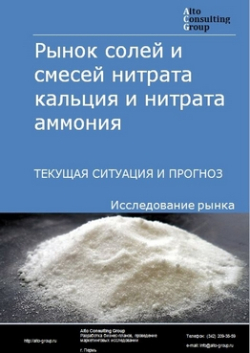 Рынок солей и смесей нитрата кальция и нитрата аммония в России. Текущая ситуация и прогноз 2020-2024 гг.