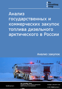 Обложка исследования: Анализ закупок топлива дизельного арктического в России в 2024 г.