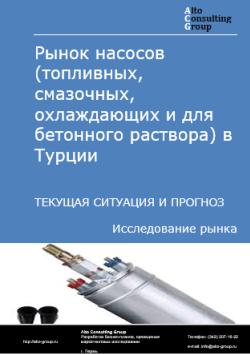 Рынок насосов (топливных, смазочных, охлаждающих и для бетонного раствора) в Турции. Текущая ситуация и прогноз 2024-2028 гг.