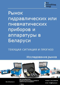 Анализ рынка гидравлических или пневматических приборов и аппаратуры в Беларуси. Текущая ситуация и прогноз 2024-2028 гг.