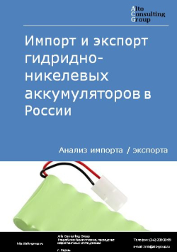 Анализ импорта и экспорта гидридно-никелевых аккумуляторов в России в 2020-2024 гг.