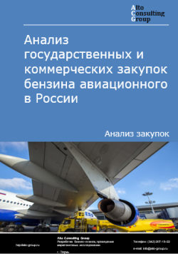 Анализ государственных и коммерческих закупок бензина авиационного в России в 2024 г.