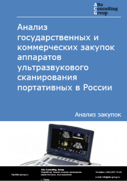 Анализ государственных и коммерческих закупок аппаратов ультразвукового сканирования портативных в России в 2024 г.